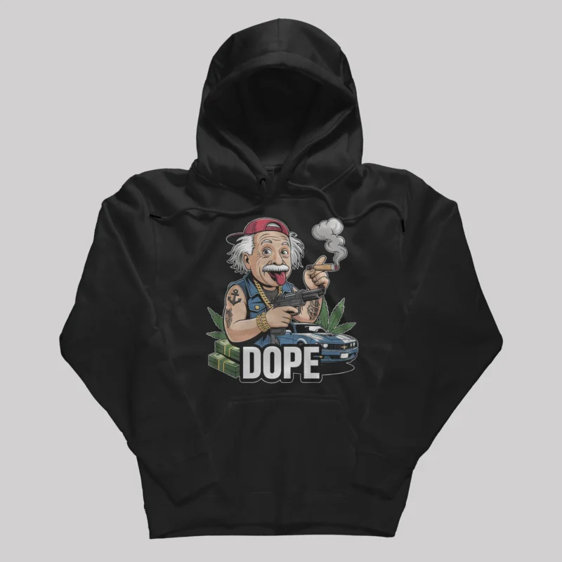 E=mc² Dope Swag Hooded