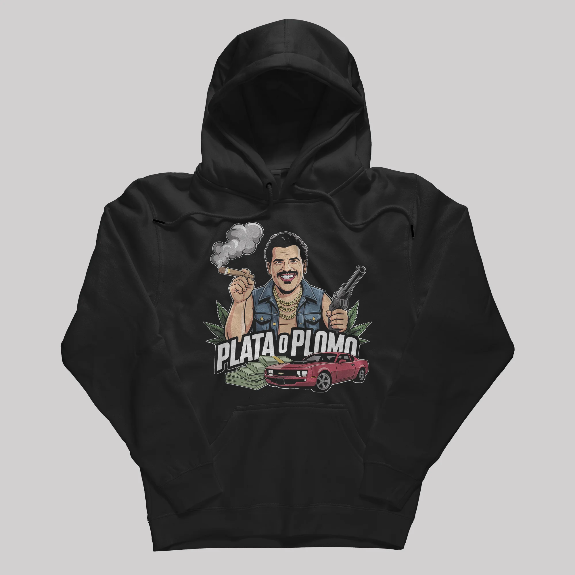 Narco Streetwear Black Pullover