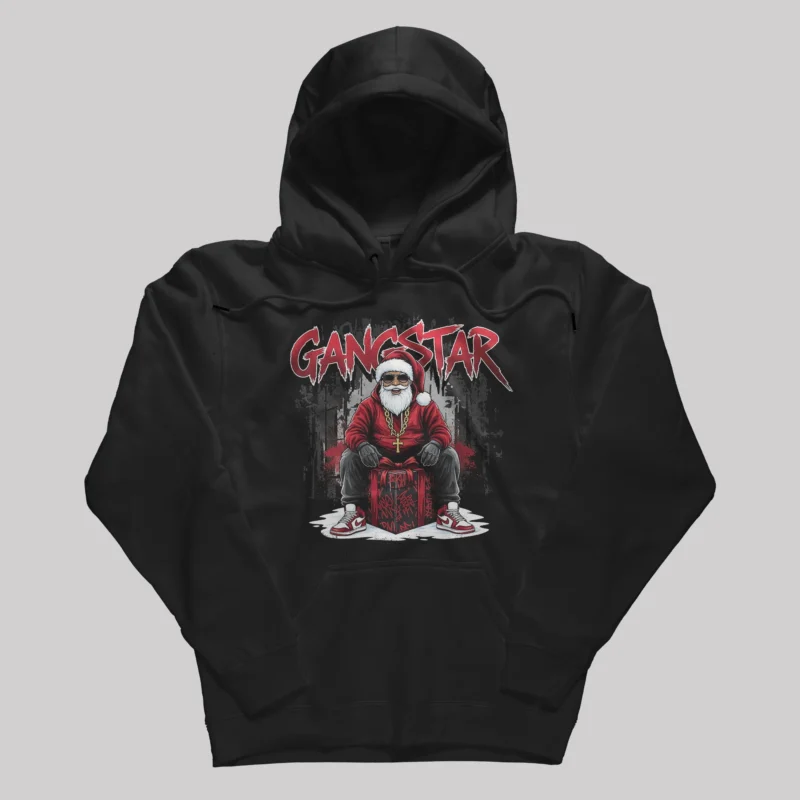 Gangstar Santa Urban Hip-Hop Christmas Art
