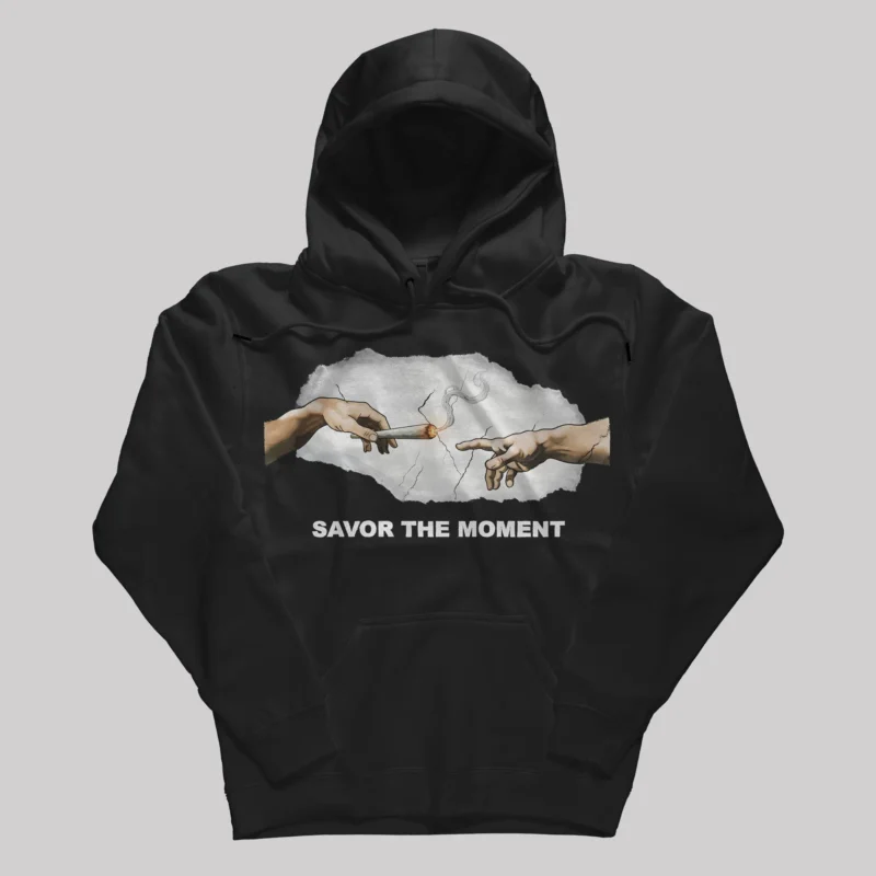 Savor The Moment / Witty Art Parody Graphic
