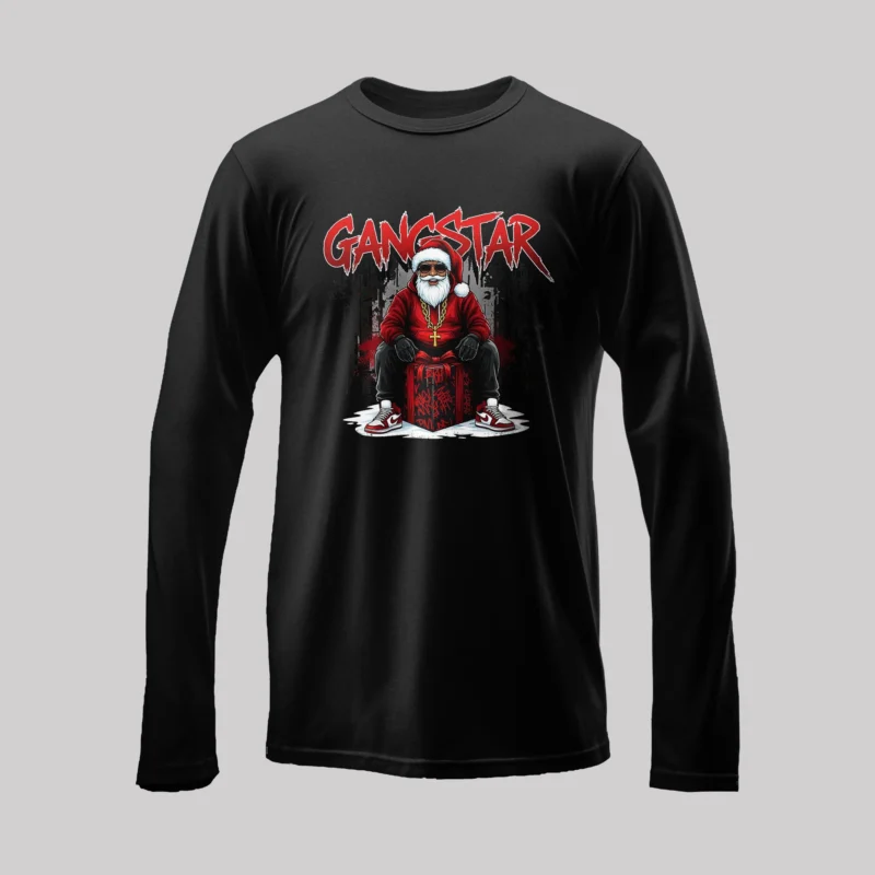 Gangstar Santa Urban Hip-Hop Christmas Art