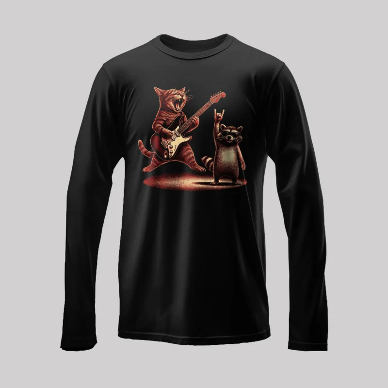 Rock Legends- Cat and Raccoon