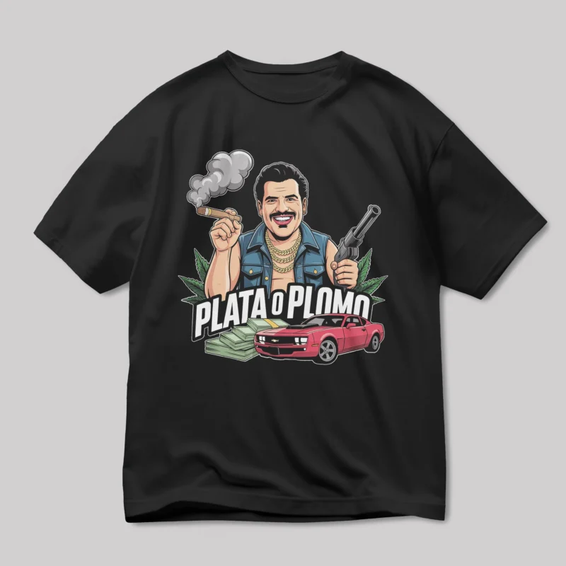 CBT005 plata o plomo dope gangstar t shirt