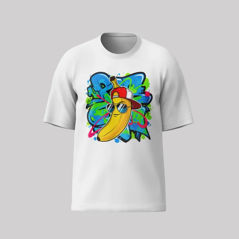 Cool Banana Graffiti T-Shirt