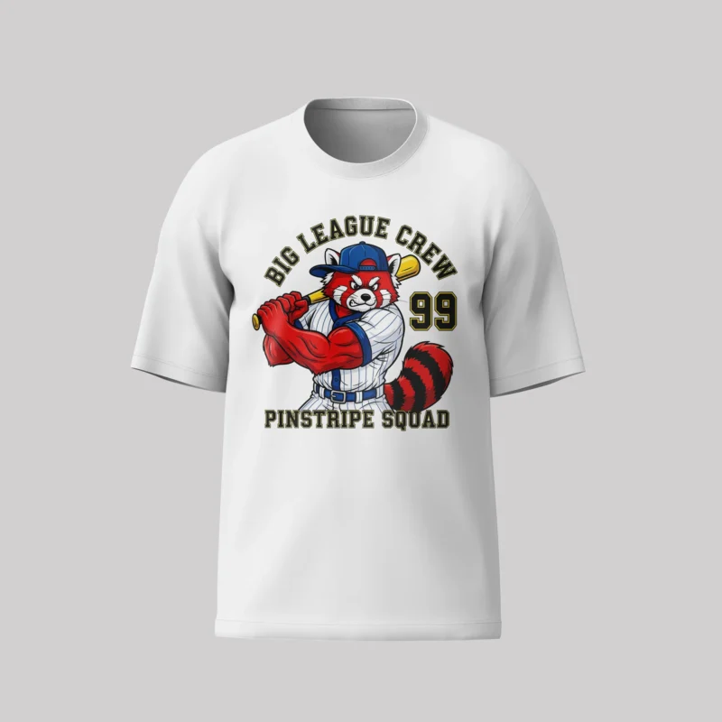 Edgy Red Text Black T-Shirt