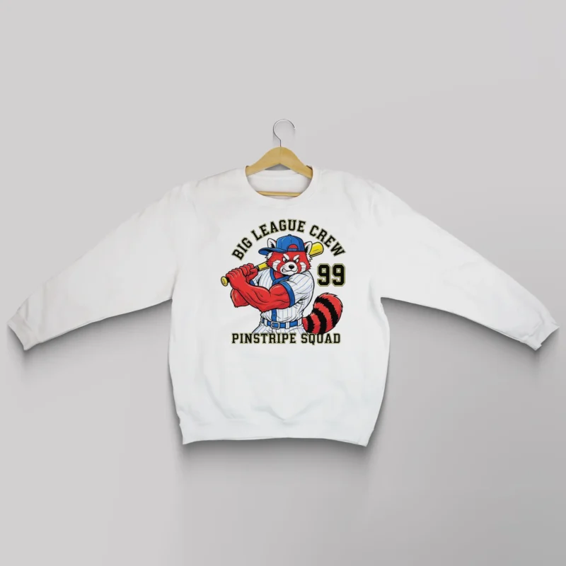 CBS0012-Big-League-Crew-Pinstripe-Red-Panda-SS